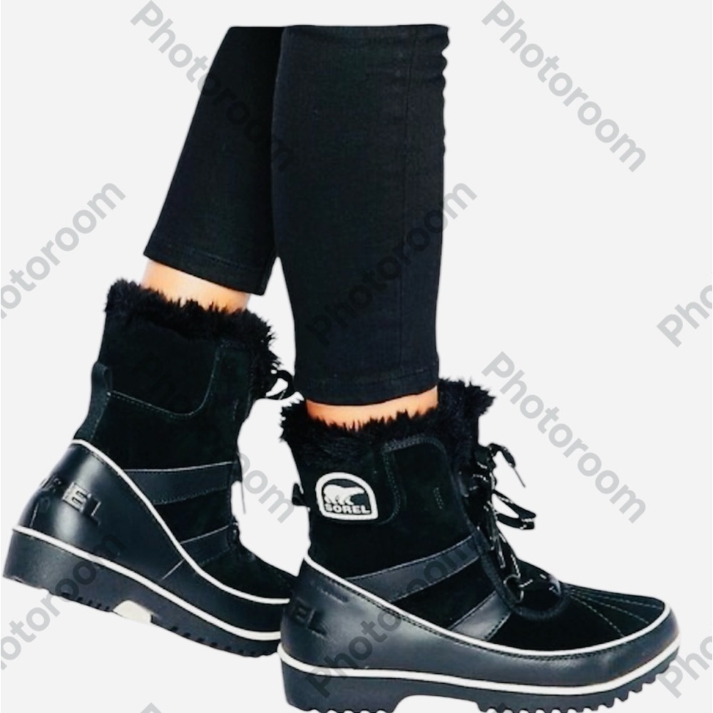 Sorel Tivoil ll insulated suede faux fur snow boots